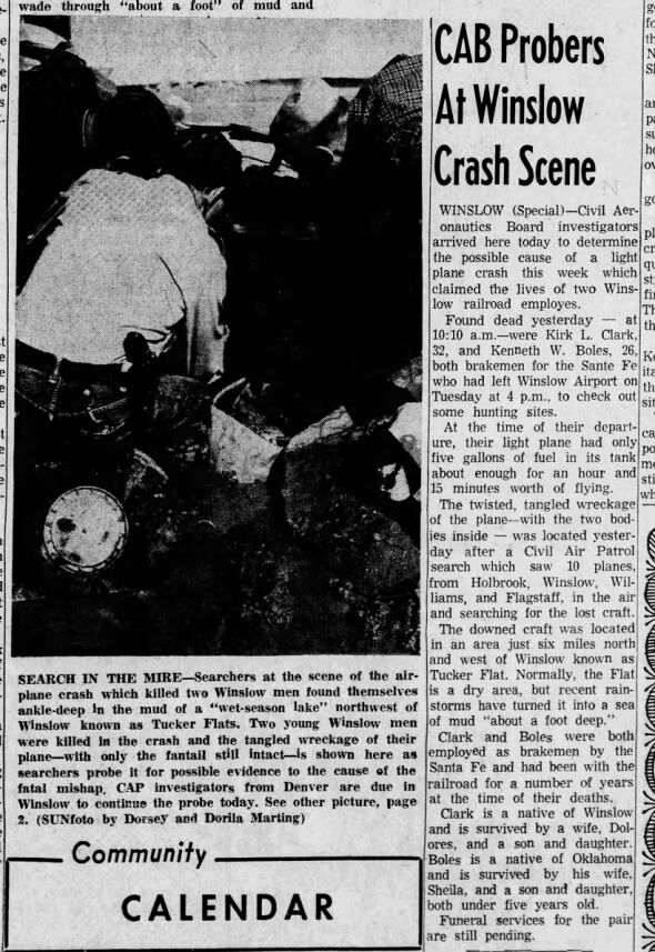 plane crash initial investigation